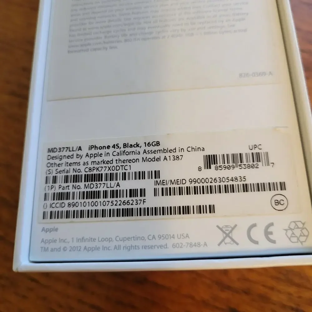Apple box only